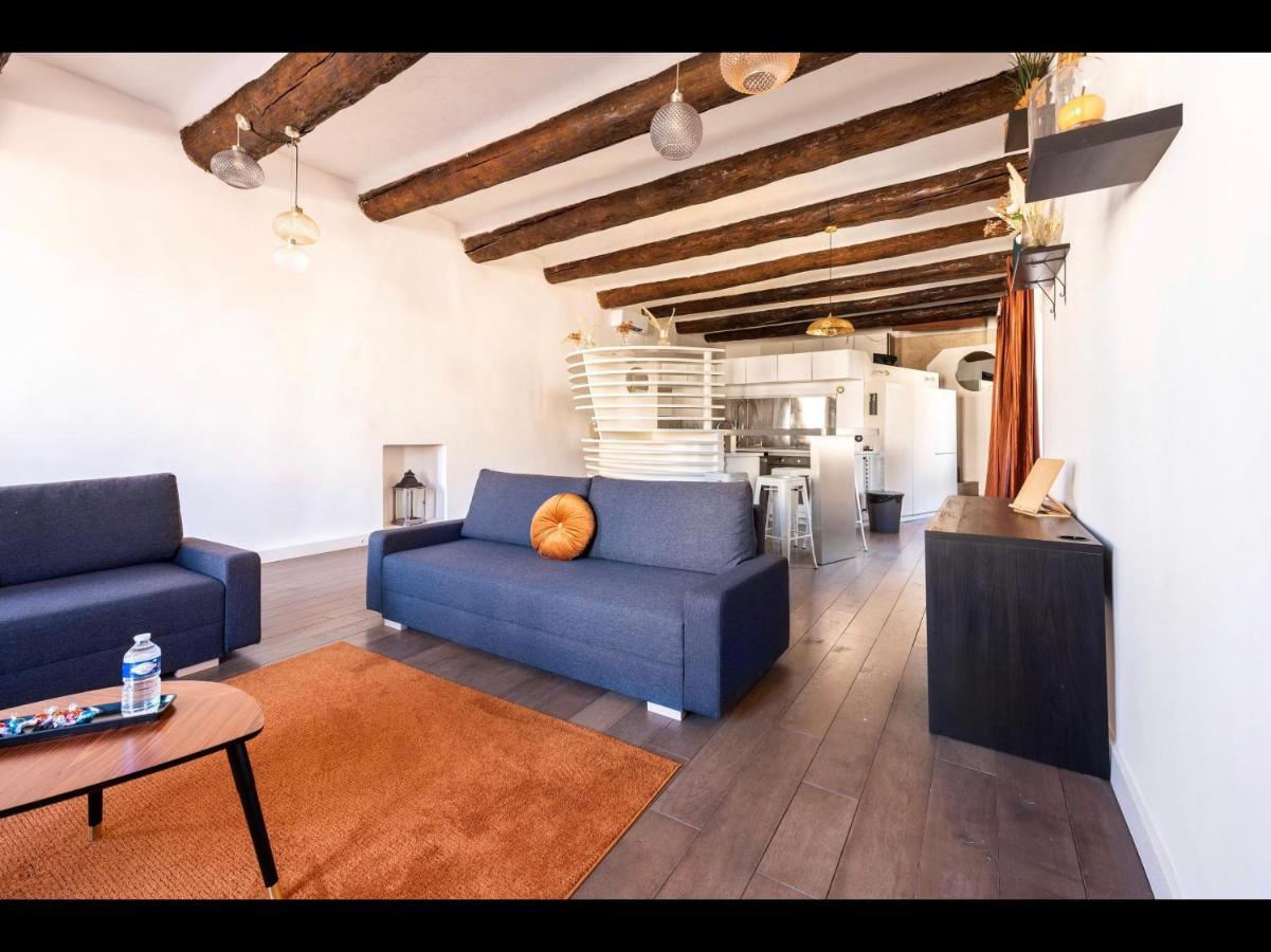 Vieux-Port Magnifique Appartement Loft Marseille Bagian luar foto