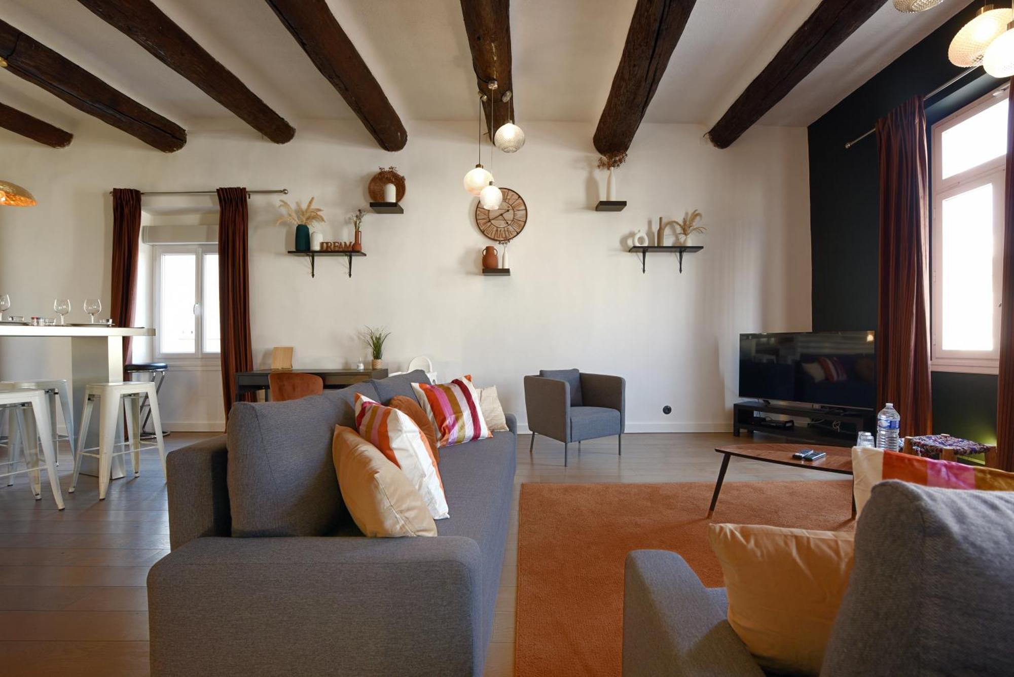 Vieux-Port Magnifique Appartement Loft Marseille Bagian luar foto