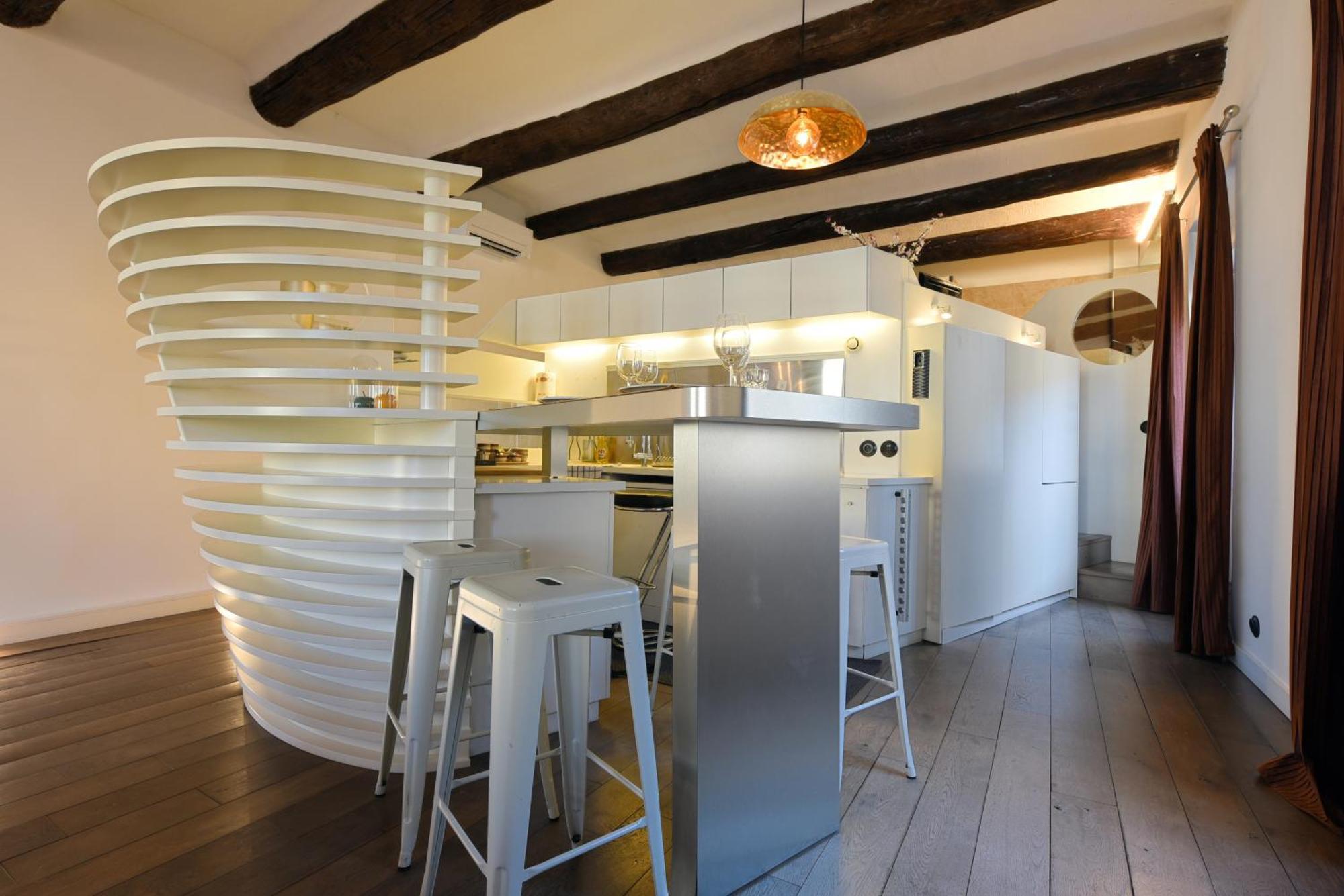 Vieux-Port Magnifique Appartement Loft Marseille Bagian luar foto